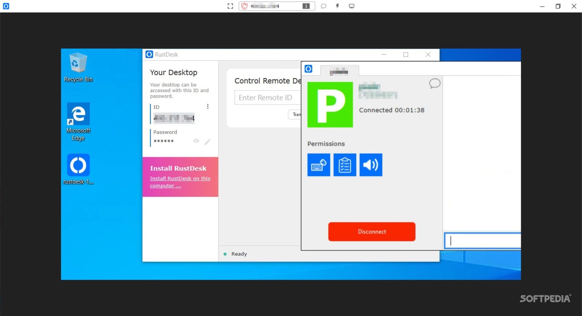 RustDesk starten